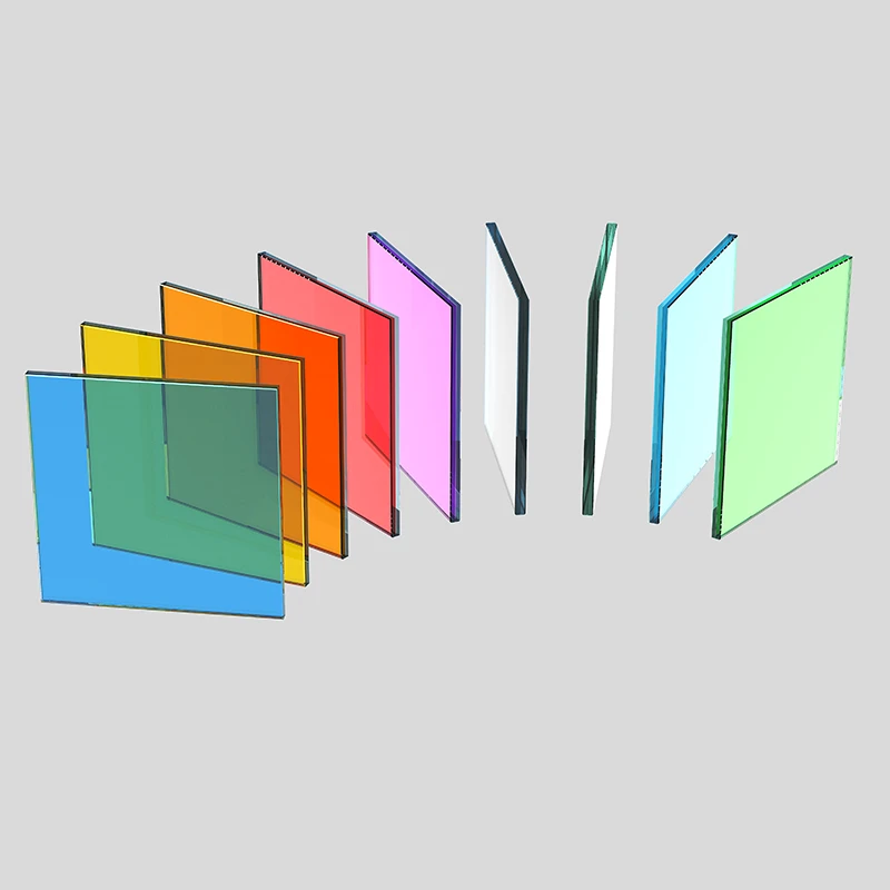 Colored Interlayer Laminated Glass